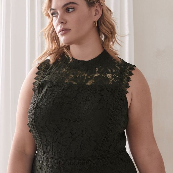 Brand New with Tags City Chic Lace Crochet Trim Dresss - Picture 5 of 6